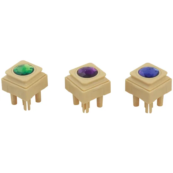 Masterkidz STEM Wall Gem Stones - 72 Pieces - Modern Teaching Aids NZ