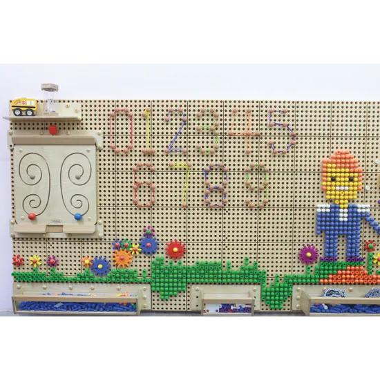 Masterkidz STEM Wall Lacing Pegs - 200 Pieces - Modern Teaching Aids NZ