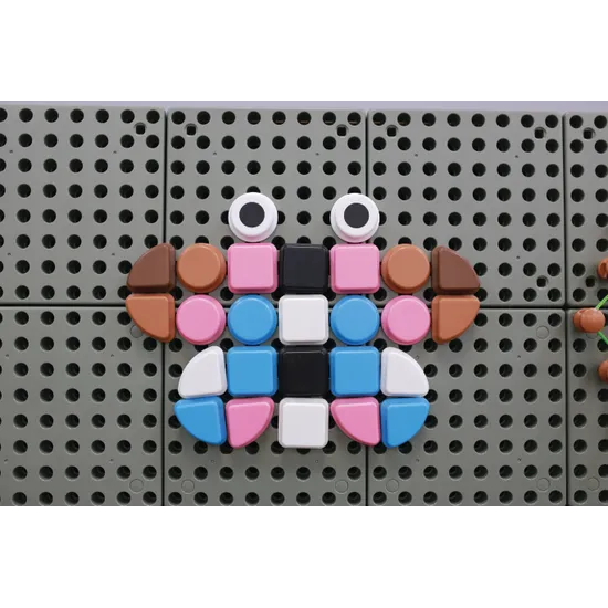 Masterkidz STEM Wall Pastel Geometric Shapes 256 Pieces - Modern Teaching Aids NZ