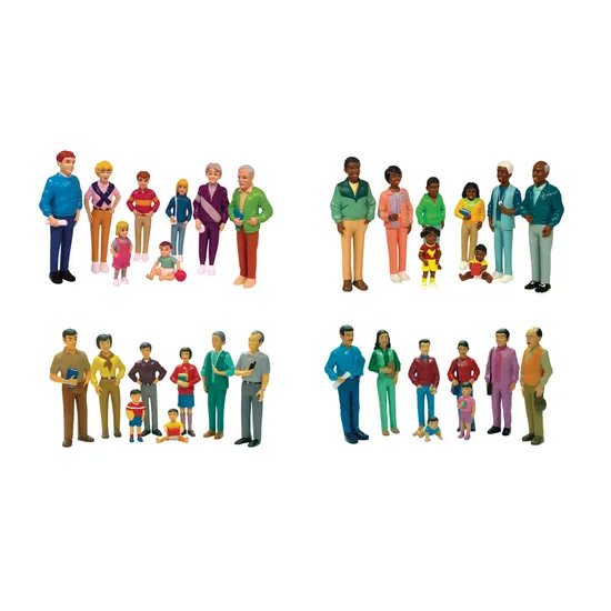 Multicultural Families Set of 32