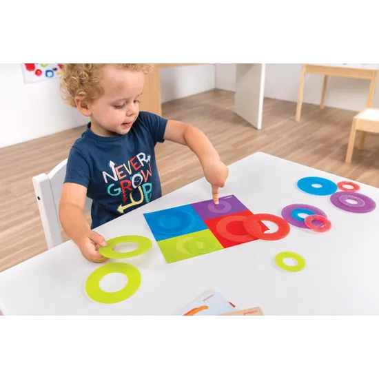 Translucent Colour Rings - 20 pieces - Modern Teaching Aids NZ