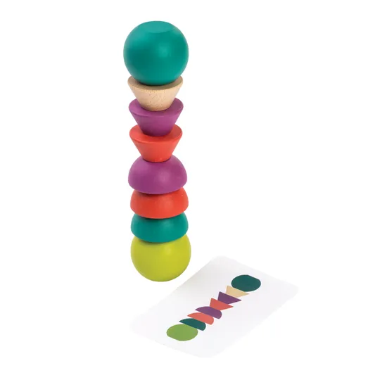 Towering Wooden Blocks - 30 pieces - Modern Teaching Aids NZ