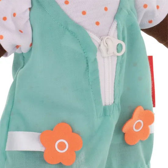 Diversity Fastening Soft Doll African Girl - Modern Teaching Aids NZ