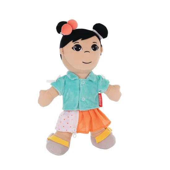 Diversity Fastening Soft Doll Asian Girl - Modern Teaching Aids NZ