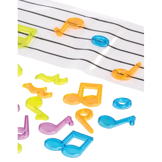 Translucent Musical Counters - 97 pieces - Modern Teaching Aids NZ