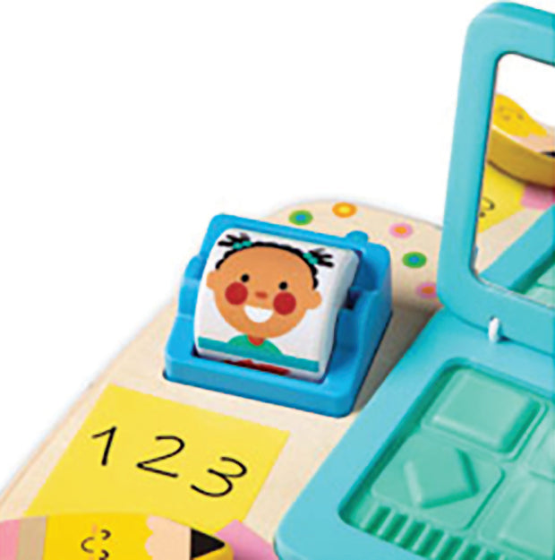 M&D - Wooden Work & Play Desktop - Modern Teaching Aids NZ