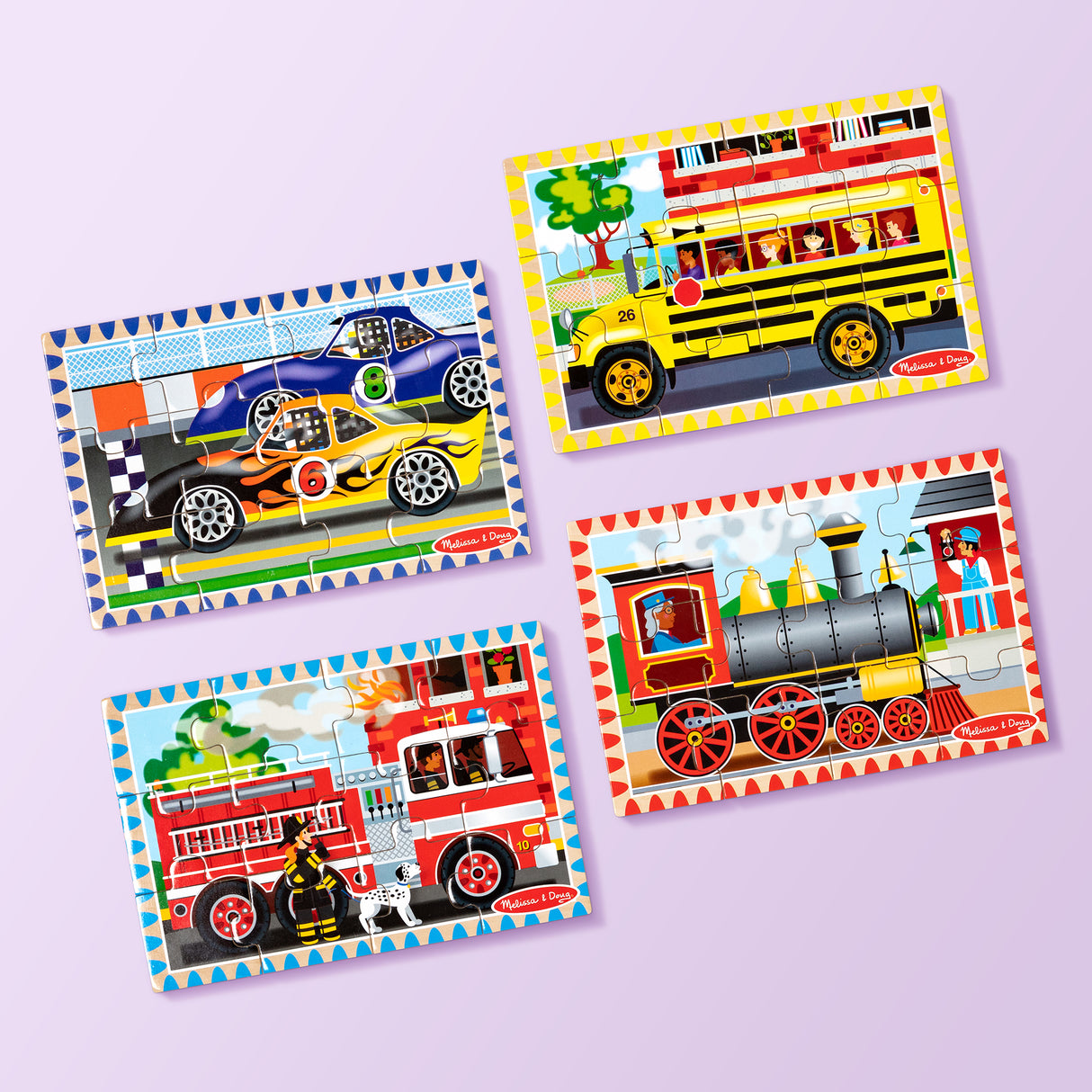 M&D Vehicles Puzzles In A Box - Modern Teaching Aids NZ