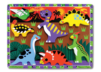 M&D Dinosaurs Chunky Puzzle - Modern Teaching Aids NZ