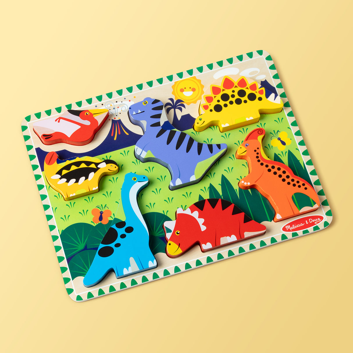 M&D Dinosaurs Chunky Puzzle - Modern Teaching Aids NZ