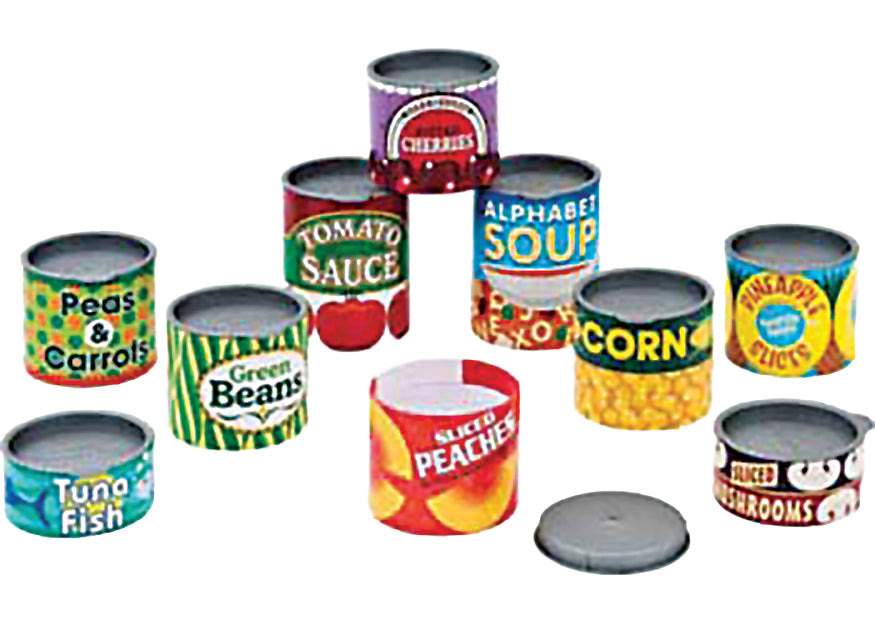 M&D - Let's Play House! Grocery Cans - Modern Teaching Aids NZ