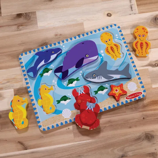 Melissa & Doug Sea Life Chunky Puzzle