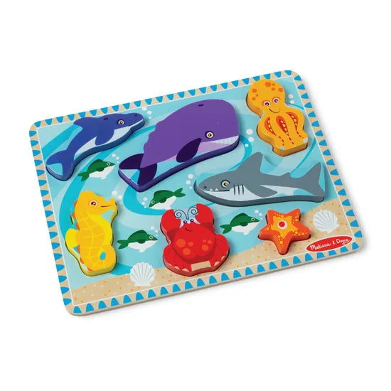 Melissa & Doug Sea Life Chunky Puzzle