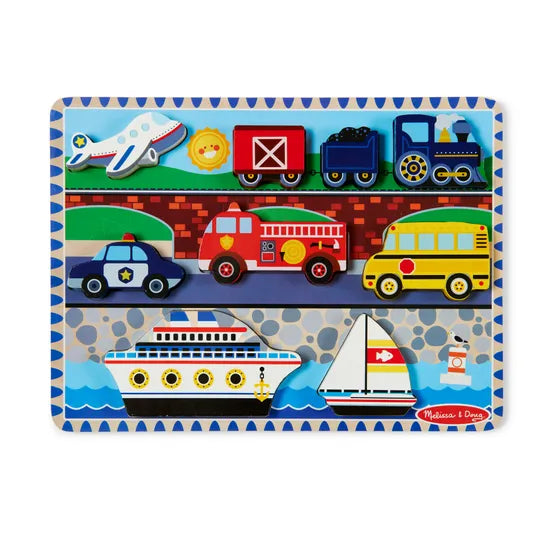 M&D - Vehicles Chunky Puzzle