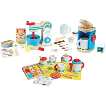 Melissa & Doug Wooden Kitchen Appliances Kit