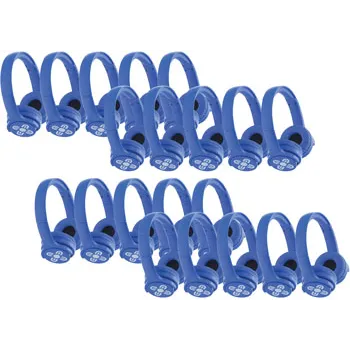 Brites Headphones with Bluetooth Value Pack - Blue - Modern Teaching Aids NZ