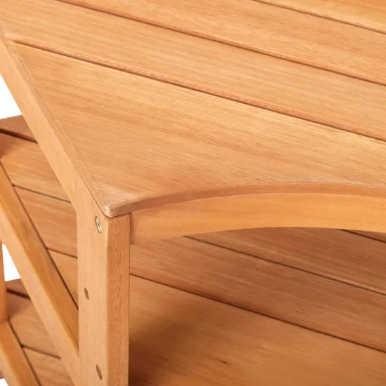 Harmony Education - Outdoor Shelf - Curved - Modern Teaching Aids NZ