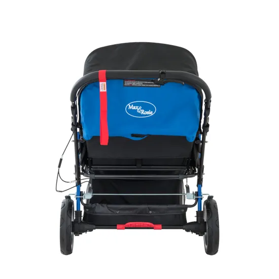 Max & Rosie Hexa Multi-Seat Stroller Blue - Modern Teaching Aids NZ