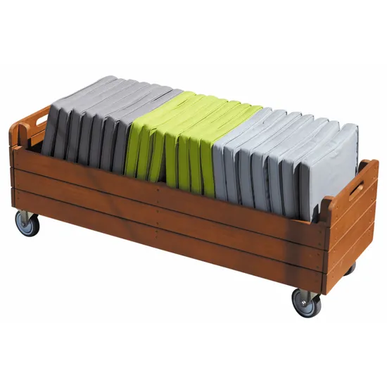 Harmony Education Outdoor Trolley with Square Floor Seats - Modern Teaching Aids NZ