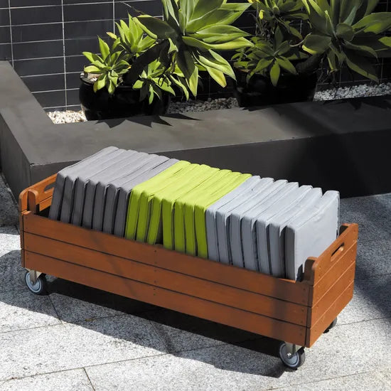 Harmony Education Outdoor Trolley with Square Floor Seats - Modern Teaching Aids NZ