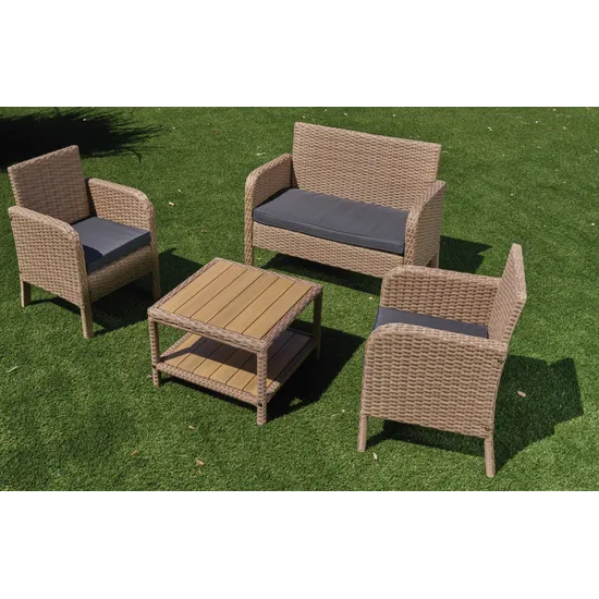 Harmony Outdoor Wicker Lounge Set
