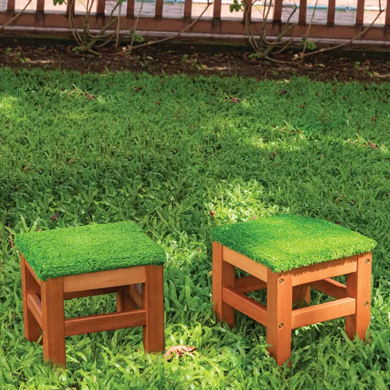 Harmony Education - Outdoor Grass Stool - Pack of 2 - Modern Teaching Aids NZ