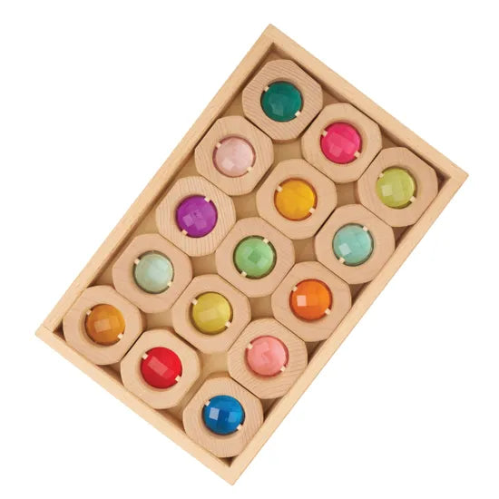 Rainbow Window Block Set - 15 pieces