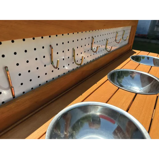 MTA Mud Kitchen with Peg Board & Blackboard - Modern Teaching Aids NZ