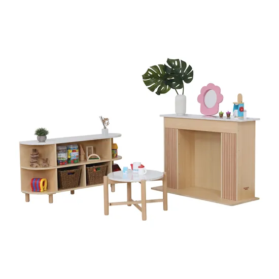 Natural Spaces Home Corner Set - Modern Teaching Aids NZ