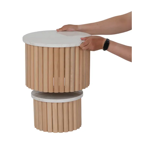 Natural Spaces Nesting Tables Set of 3 - Modern Teaching Aids NZ