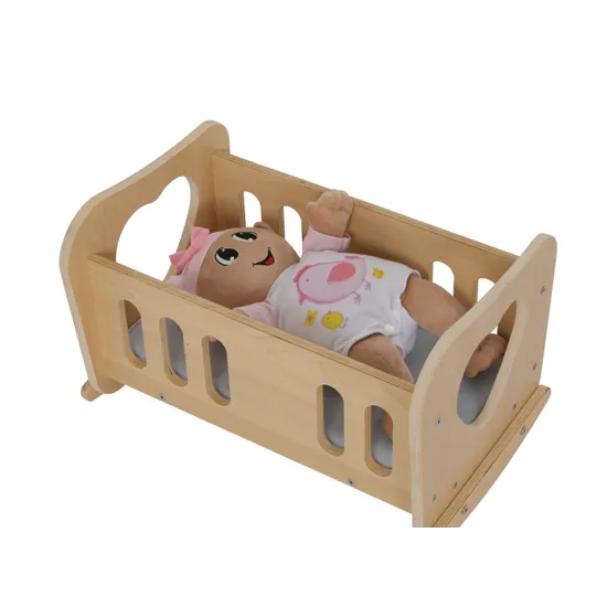 Max & Rosie Doll Rocking Cradle - Modern Teaching Aids NZ