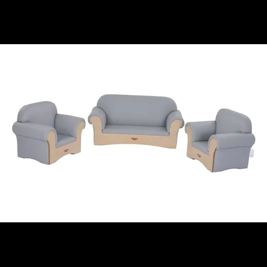 Natural Spaces Lounge Grey Set of 3 - Modern Teaching Aids NZ