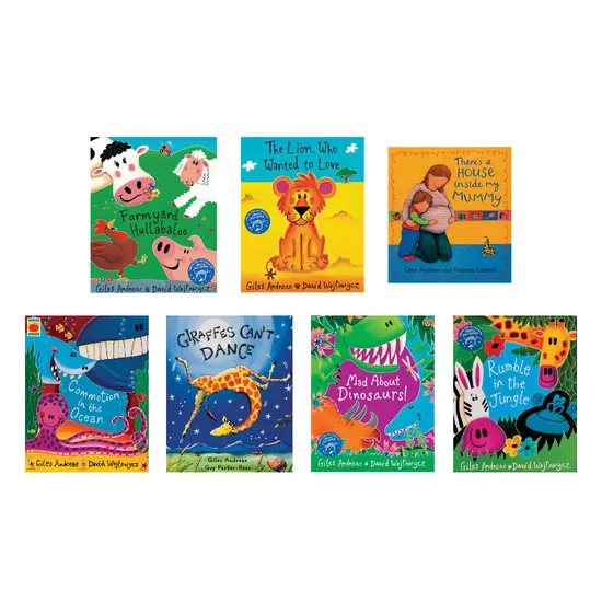 Giles Andreae Picture Book - Pack of 7 Titles - Modern Teaching Aids NZ