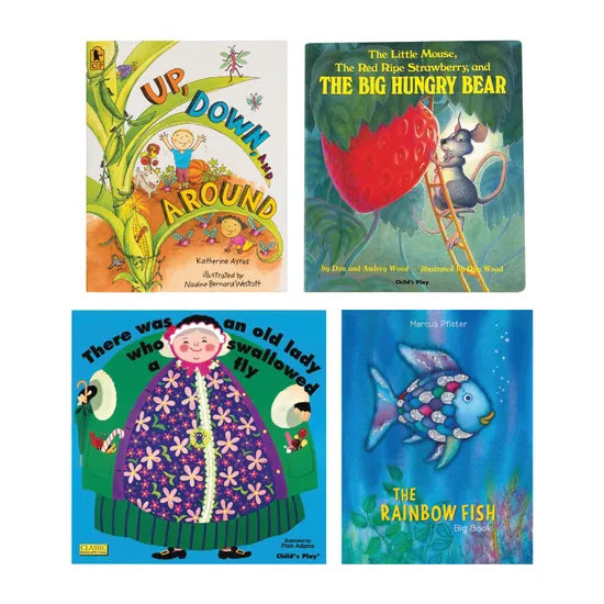 Big Book Storytime - Pack of 4 - Modern Teaching Aids NZ