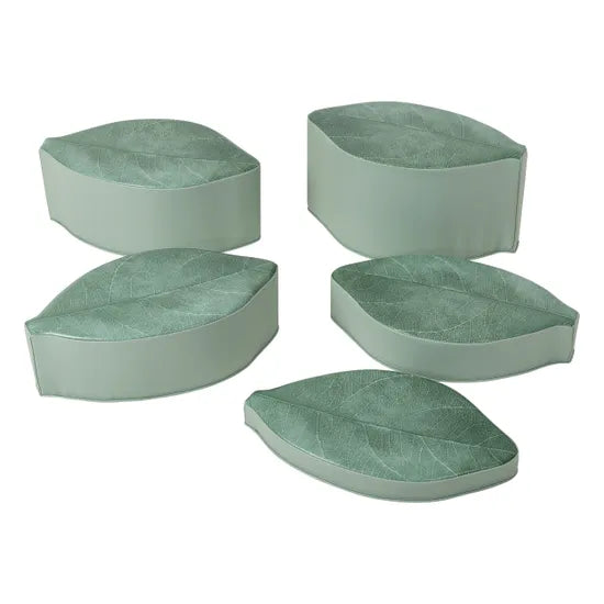 Leaf Stepping Stones 5 Pieces - Modern Teaching Aids NZ
