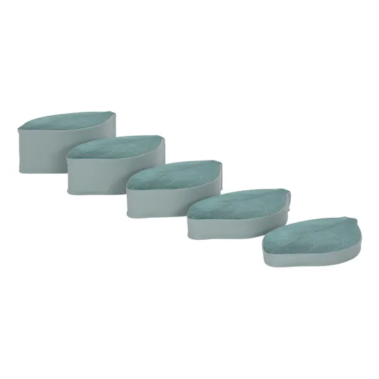 Leaf Stepping Stones 5 Pieces - Modern Teaching Aids NZ