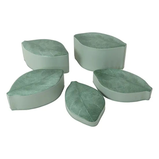 Leaf Stepping Stones 5 Pieces - Modern Teaching Aids NZ