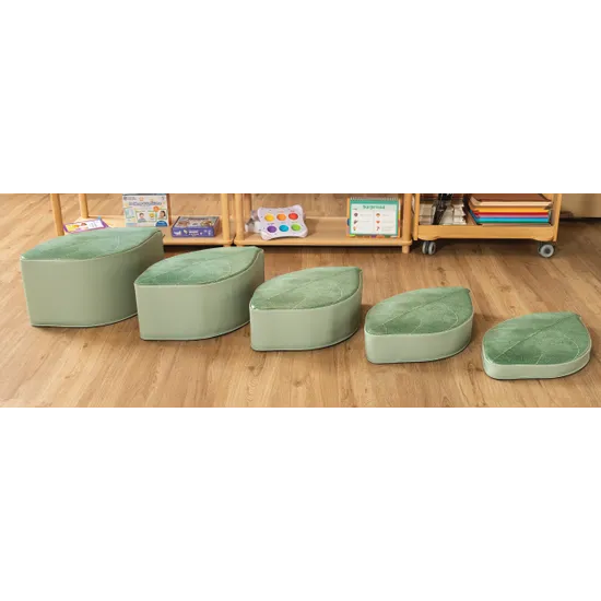 Leaf Stepping Stones 5 Pieces - Modern Teaching Aids NZ
