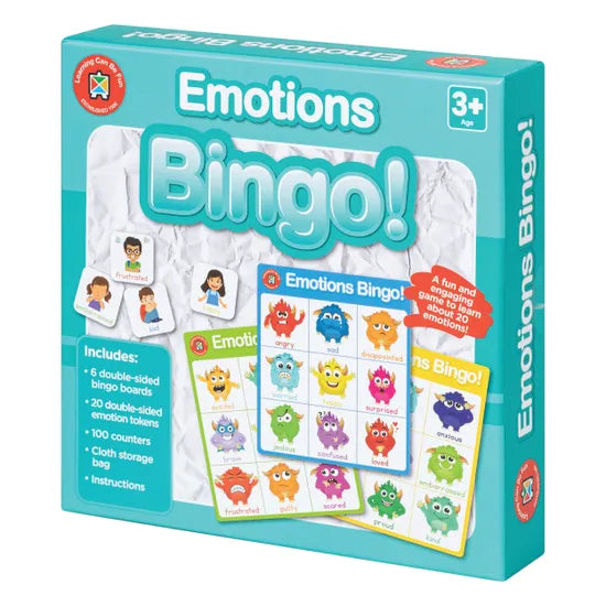 Emotions Bingo - Modern Teaching Aids NZ