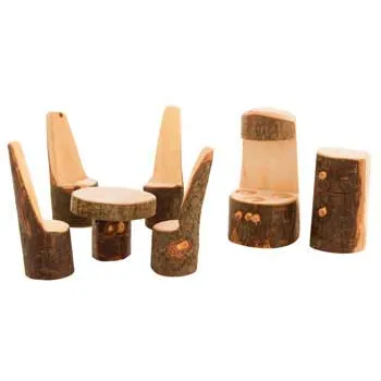 Natural Wood Kitchen - 7 Pieces