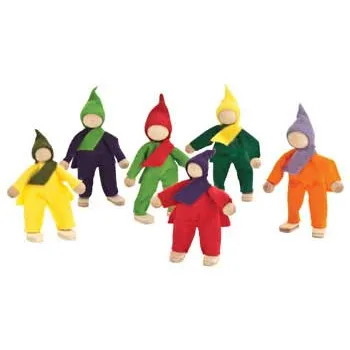 Bendable Wooden Family - 6 Pieces - Modern Teaching Aids NZ