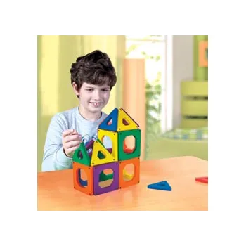 MTA Magnetic Tiles Solid Colours- Set of 144 - Modern Teaching Aids NZ