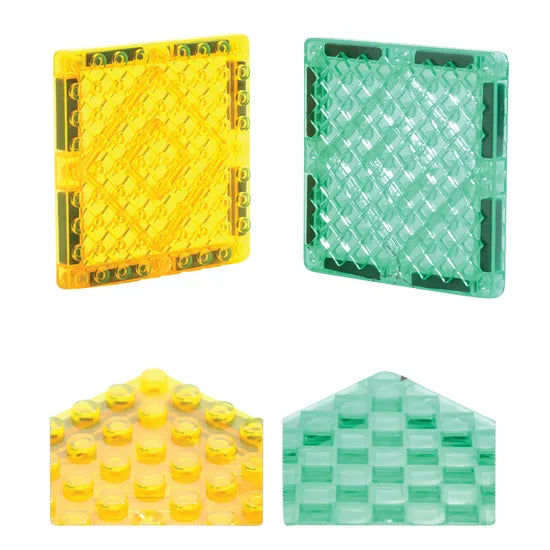 Magnetic Steam Building Tiles - 16 Pieces - Modern Teaching Aids NZ