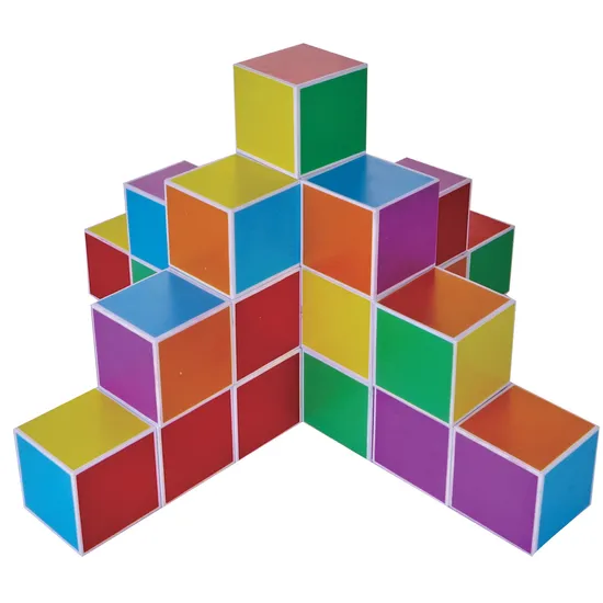 Magnetic Building Cubes - 64 pieces - Modern Teaching Aids NZ