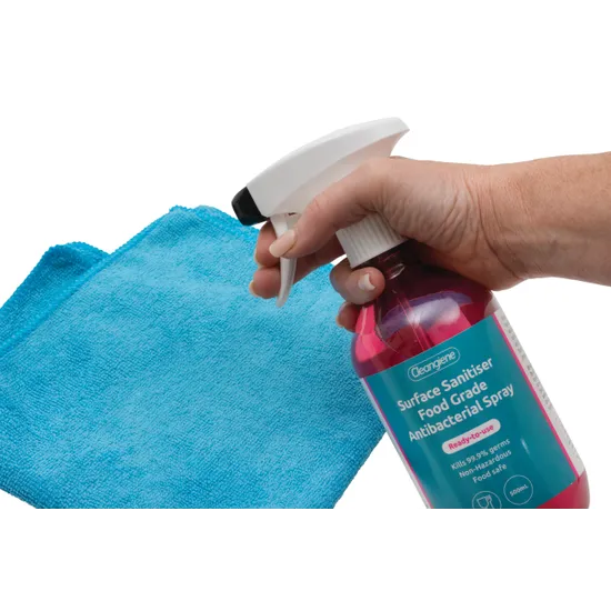 Microfibre Cloth Blue - Pack of 10 - Modern Teaching Aids NZ