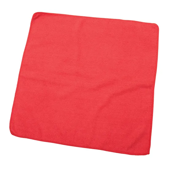 Microfibre Cloth Red - Pack of 10 - Modern Teaching Aids NZ