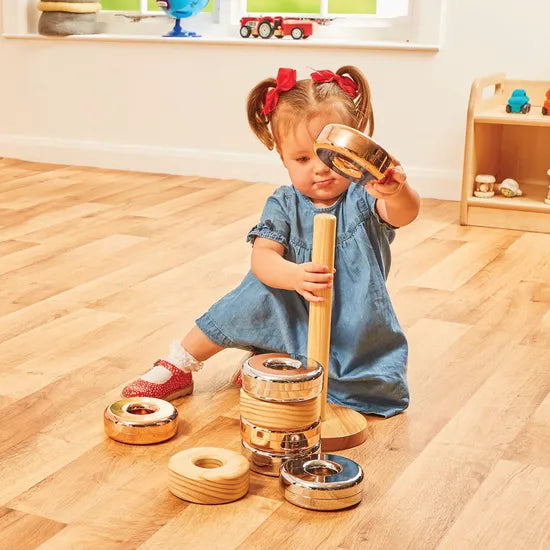 Discovery Stacking Tower 8 Rings - Modern Teaching Aids NZ