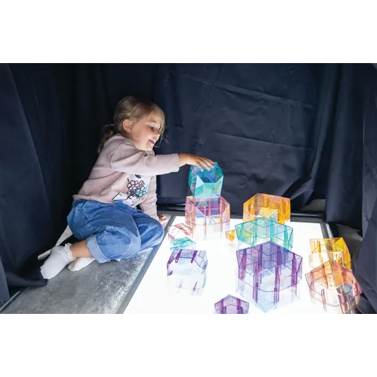 Luminous Facetted Boulders - Pack of 12