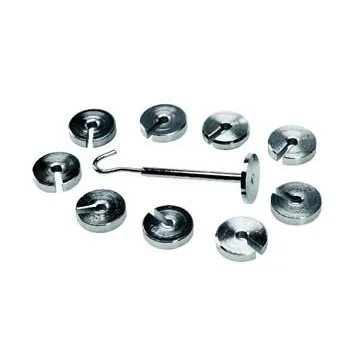 Slotted Weights - 10 x 10 grams - Modern Teaching Aids NZ