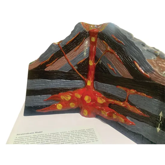 Model of Volcano 43 x 43 x 17cm - Modern Teaching Aids NZ