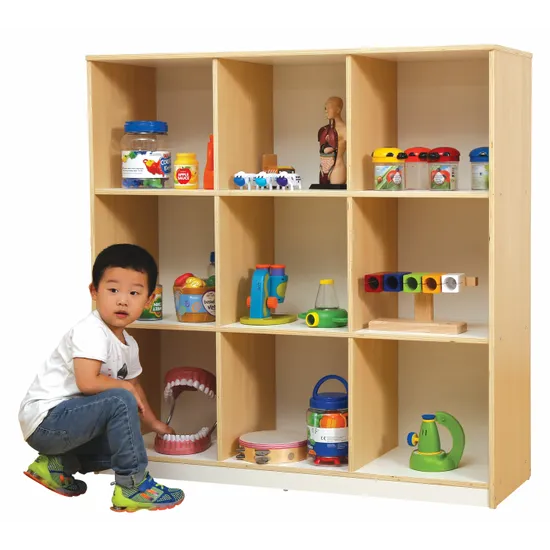 Norwegia Spaces - Locker Storage 9 Compartment - Modern Teaching Aids NZ